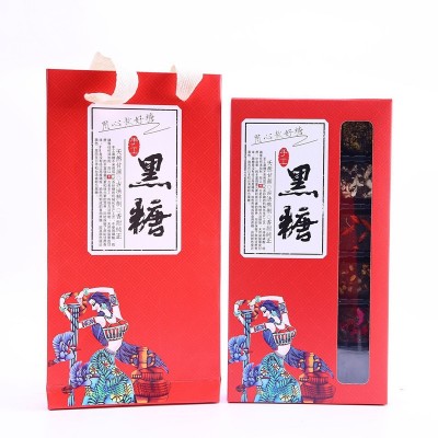 礼盒装黑糖云南手工黑糖批发老红糖姜枣黑糖厂家红糖代发云南黑糖5盒图5