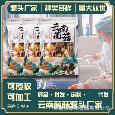 菌汤包批发云南特产干货厂家直销汤料包批发菌菇包批发七 彩菌汤包2袋