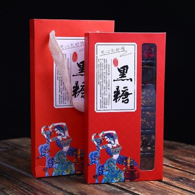 云南特产黑糖 老姜玫瑰枸杞红枣茉莉 甘蔗18颗黑糖礼盒装批发5盒图3