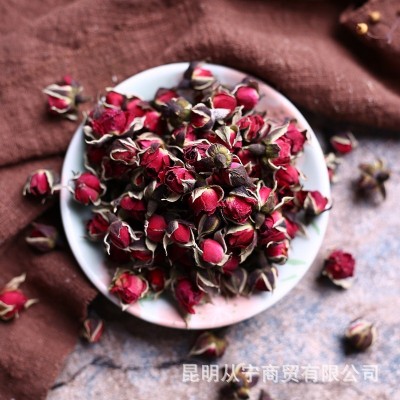 2024一手货源云南特产金边玫瑰花散装烘干金边玫瑰花茶大量批发花2斤图2