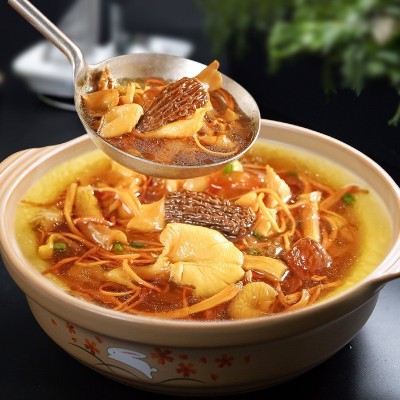 云南七彩菌汤包松茸菌菇汤料包炖鸡煲汤食材山珍羊肚菌类干 货批发2袋图4