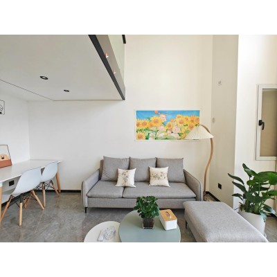 高空观影景观大床（LOFT+高层观滇+私人影院）图4