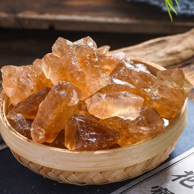 云南特产黄冰糖 白冰糖散装批发小粒多晶黄冰糖老冰糖厂家批发2件图2
