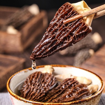 批发剪柄羊肚菌干货 规格齐全500克250克 煲汤食材云南菌特产酒店1件图3
