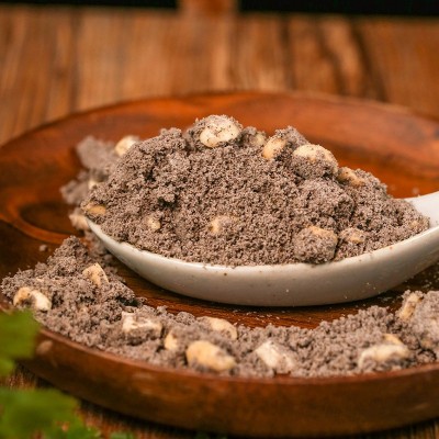 致山野谷羹黑芝麻糊黑米黑豆桑葚山药核桃粉营养即食早餐冲饮罐装1罐图3