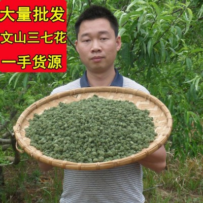 2024年今年新三七花田七花 云南文山2年3年4年三七花茶农家三七2斤图2