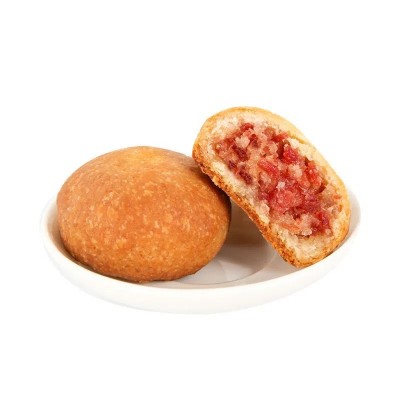 潘祥记云腿小饼云南特产宣威火腿蛋黄鲜花酥皮云腿月饼礼盒 装批发1袋图5