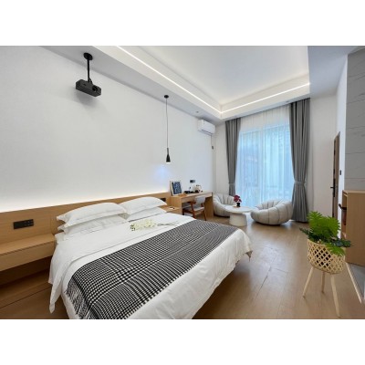 月下·院景大床房+100寸超大投影房+全屋智能图1