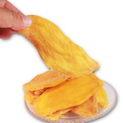 西双版纳芒果干散装批发新货 办公室零食食品 芒果干 蜜饯口感好1千克图2