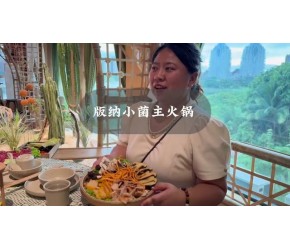 西双版纳菌菇火锅 #西双版纳美食