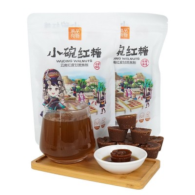 云南红糖 纯手工甘蔗原汁纯手工熬制土红糖 独立包装传统手工红糖10袋图5