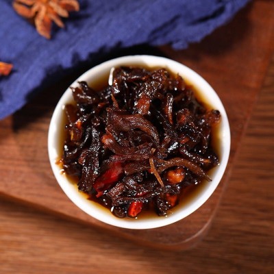 云南特产即食油鸡枞菌 牛肝菌松茸菌辣味休闲小吃500g罐装批发2个图2