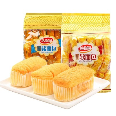 达利园法式软面包360g200g蛋黄派礼包早餐手撕面包糕点吐司批发12袋图4