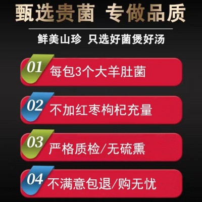 高配珍晨六珍菌汤包云南特产食用菌菇煲汤干货羊肚菌菌菇包汤料包2袋图2