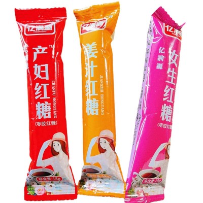 亿满源180克女生红糖姜茶批发阿胶益母大枣红糖独立包装10袋/包 10包图2