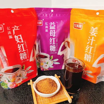 亿满源180克女生红糖姜茶批发阿胶益母大枣红糖独立包装10袋/包 10包