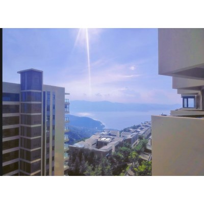 云畔·园景·侧湖景亲子大床公寓图2