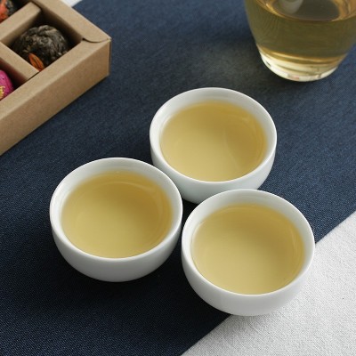 大量批发云南普洱茶 玫瑰茉莉花生茶龙珠乔木沱茶6味18颗 花茶礼盒      1盒图4