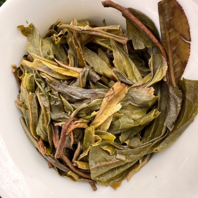 批发 云南普洱茶 茶叶 凤凰窝古树普洱生茶散茶 500克袋装        1斤图2