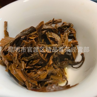 当季 500g荒野大条凤庆红茶 大叶种滇红茶散茶整件批发      30斤图4