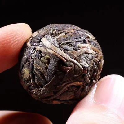 云南临沧冰岛普洱茶生茶古树龙珠沱茶小颗粒散装茶生普口粮茶500g  2斤