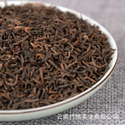 批发云南普洱茶 勐海金芽宫廷 古树金芽散茶 陈年老熟茶 普洱熟茶       2斤图3