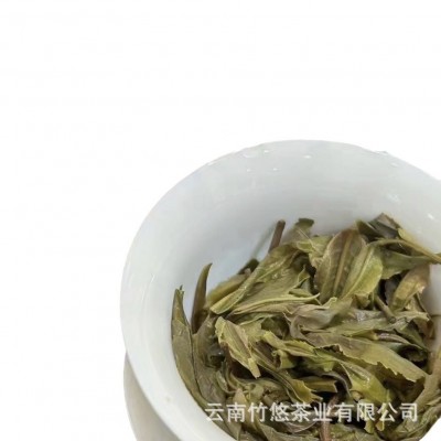 云南生普茶叶普洱生茶冰岛春茶龙珠小饼手工制作生普洱茶散茶批发      1斤图5