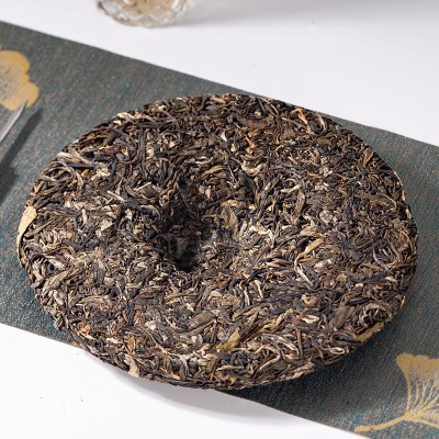 云南茶树王茶厂普洱茶批发 普洱生茶班章357g茶叶普洱生饼 普洱茶       2饼图3