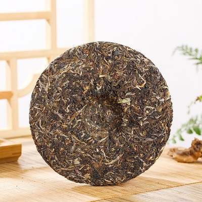 云南茶树王茶厂普洱茶 普洱生茶薄荷塘357g茶叶 普洱生饼 普洱茶       2饼图3