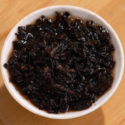 云南普洱茶熟茶陈布熟普布朗山古树茶勐海茶叶七子饼357g包装批发      1饼图4