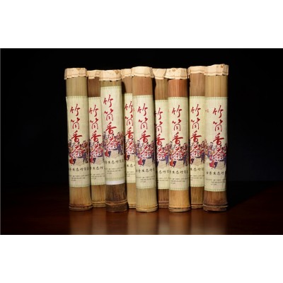 陈年老茶 04年竹筒生茶 普洱茶南糯竹筒香茶生茶 100g竹香       1包图2