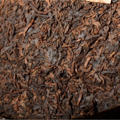 九十年代普洱茶熟茶 销台宫廷金芽贡饼 云南七子饼茶357g       1包图3