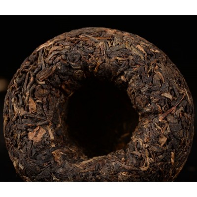 普洱茶 鼎兴茶厂九十年代出品经典100g沱茶 陈年老生茶      1个图2
