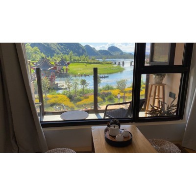 阳台湖景双床房A图3