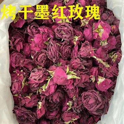 墨红玫瑰 产地直批云南特产 冻干玫瑰花瓣 食用墨红玫瑰花2斤图5