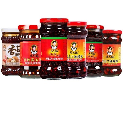 老干妈风味豆豉油辣椒280g辣三丁香辣菜下饭菜拌饭拌面调味酱包邮4瓶图5