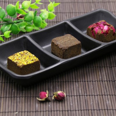 云南 传统黑糖 特产红糖姜茶块甘蔗手工熬制散装牛皮纸18块礼盒装2盒图3