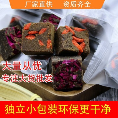 云南黑糖独立包装 姜枣甘蔗熬制手工红糖黑糖块500克袋装代发2袋图2