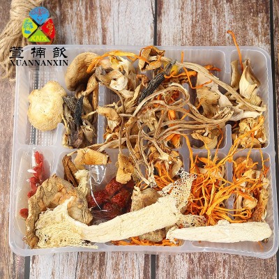 昆明多种菌菇套装组合汤包 菌菇十二珍汤包 食用菌汤包批发供应      2件图3