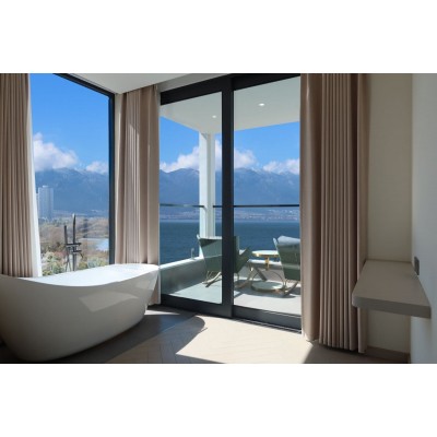 柔风海韵·全屋智能畅享影音观180°海景浴缸大床房·日照|森澜（智能马桶、智能客控、纯棉亲肤布草、深图1