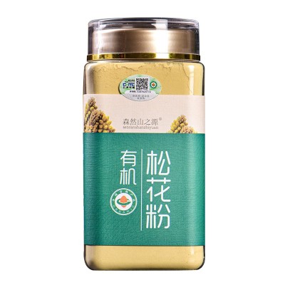 东北长白山超细松花粉有机破壁粉罐装批发破壁松花粉大货批发1件图5