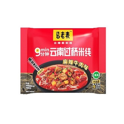 云南马老表方便过桥蒸米线蒙自袋装酸辣粉多口味组合特产小吃美食10袋图5