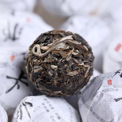 【特价】云南西双版纳 那卡生茶龙珠 普洱茶勐海泉海茶厂茶叶批发    20斤图2