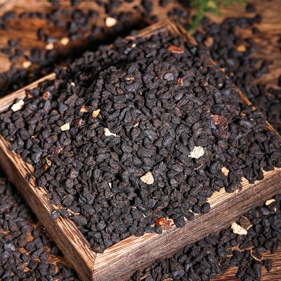 泉海茶厂 十年陈皮碎银子 茶化石云南勐海普洱茶熟茶柑普散茶批发      2斤图2