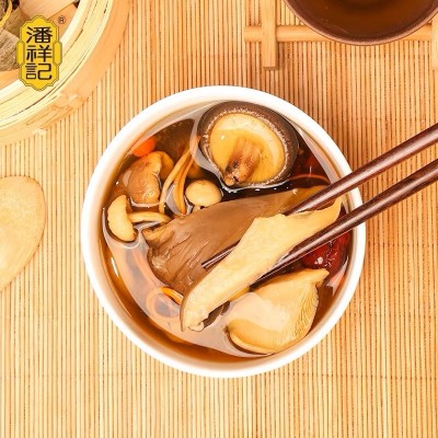 潘祥记100g菌汤包野生菌枸杞大枣竹荪虫草花茶树菇羊肚菌香菇平菇     2袋图4