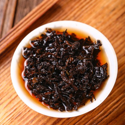 勐库大树熟茶云南普洱茶十年老茶昆明仓仓储     2饼图3