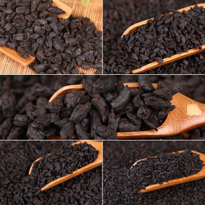 云南普洱熟茶糯香茶化石500g散装批发 陈年普洱碎银子 散茶叶2斤图2