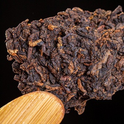 250克班章熟茶砖大树头春布朗山原料老树熟砖勐海厂家批发     1块图3