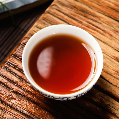 250克班章熟茶砖大树头春布朗山原料老树熟砖勐海厂家批发     1块图4