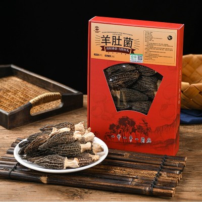 产地货源批发代发头茬新货煲汤滋补产品云南特产有机羊肚菌礼盒1袋图3